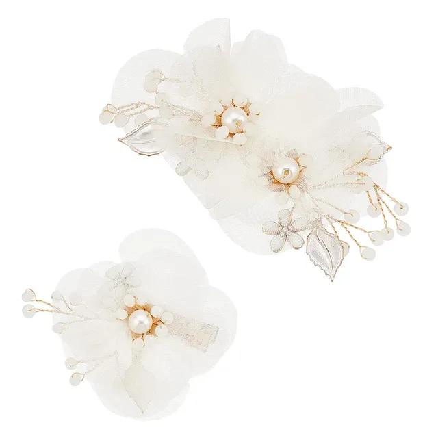 ahandmaker-pince-cheveux-mari-e-fleur-blanche-lot-2 image 1