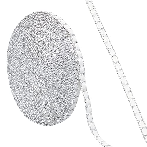 ahandmaker-chain-trim-cordon-cuir-tress-blanc-9-8-yards image 7