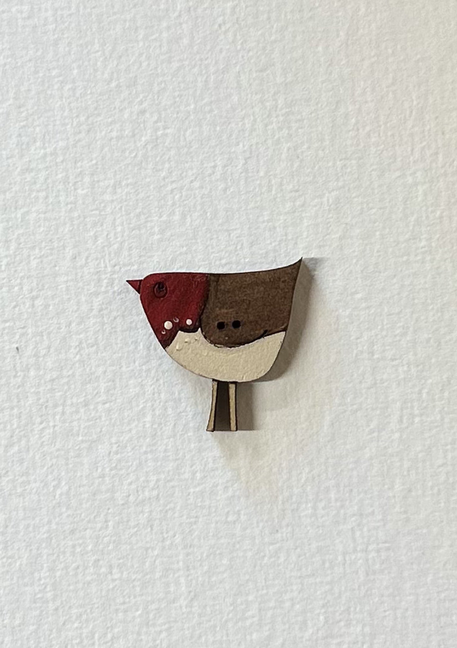 anni-downs-giftware-chubby-bird-bouton-bois-oiseau-bleu image 7