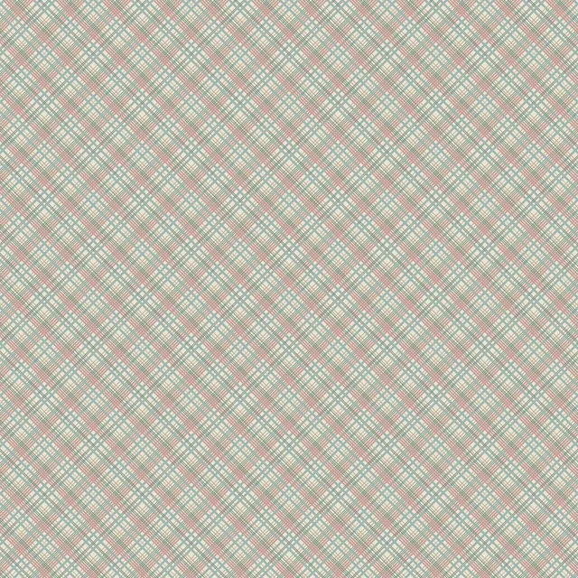 anni-downs-appleby-farm-dv7745-tissu-patchwork-carreaux-vert image 1