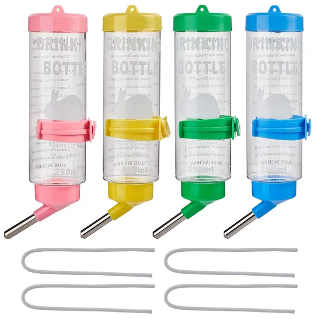 ahandmaker-biberon-lapin-plastique-anti-goutte-lot-de-4 image 1