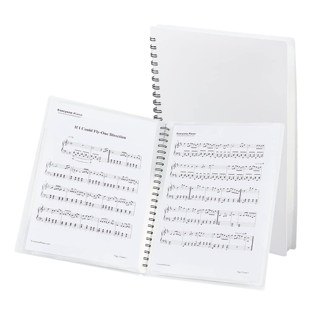 ahandmaker-office-study-dossier-partitions-20-pochettes-reliure image 1