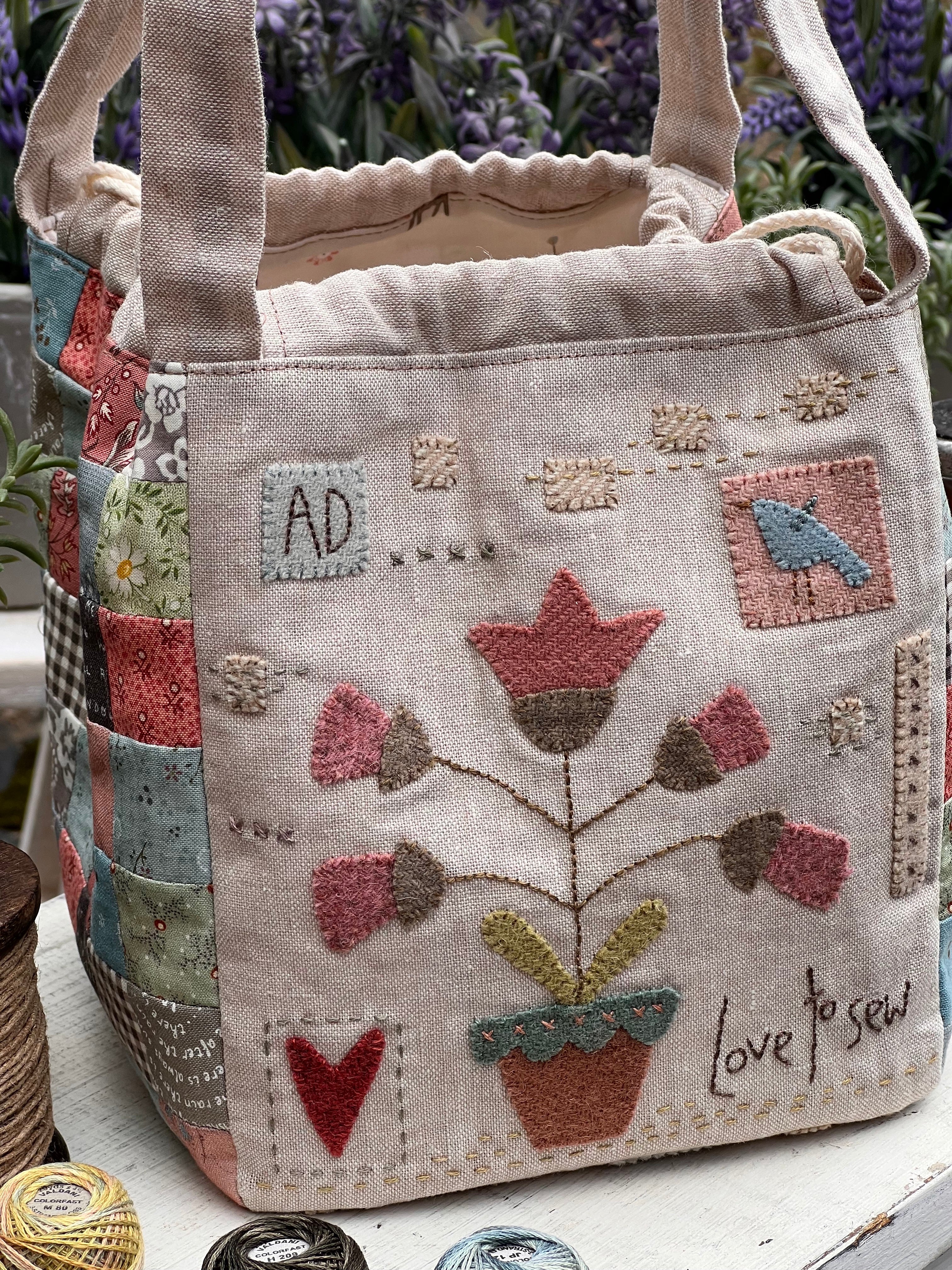 anni-downs-love-to-sew-patron-sac-cordon-appliqu-stitchery image 2