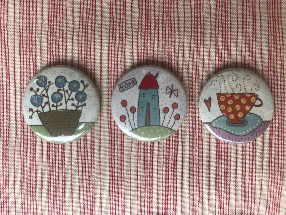 anni-downs-giftware-home-aimants-frigo-lot-de-3 image 1