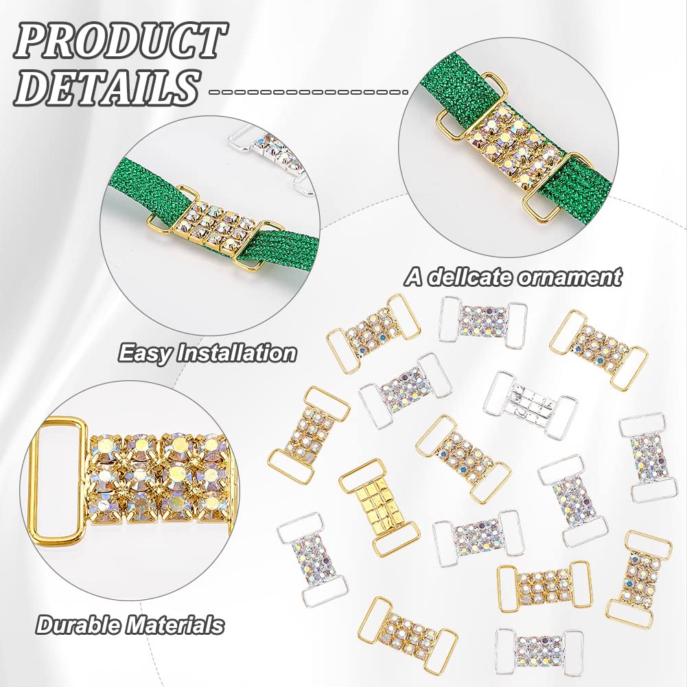 ahandmaker-shoe-accessories-charms-lacets-strass-16-pcs image 4