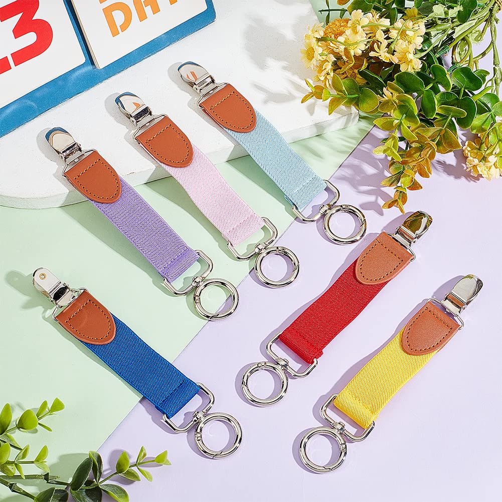 ahandmaker-clip-chapeau-voyage-similicuir-6-pcs-6-couleurs image 5