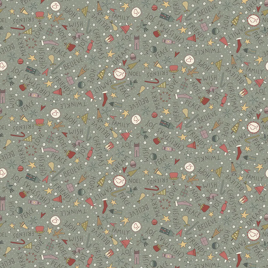 anni-downs-o-christmas-tree-2818-77-tissu-bleu image 1