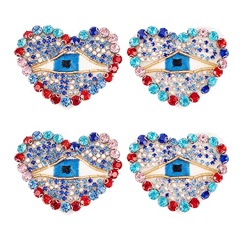 ahandmaker-patch-c-ur-mauvais-il-strass-lot-4 image 7