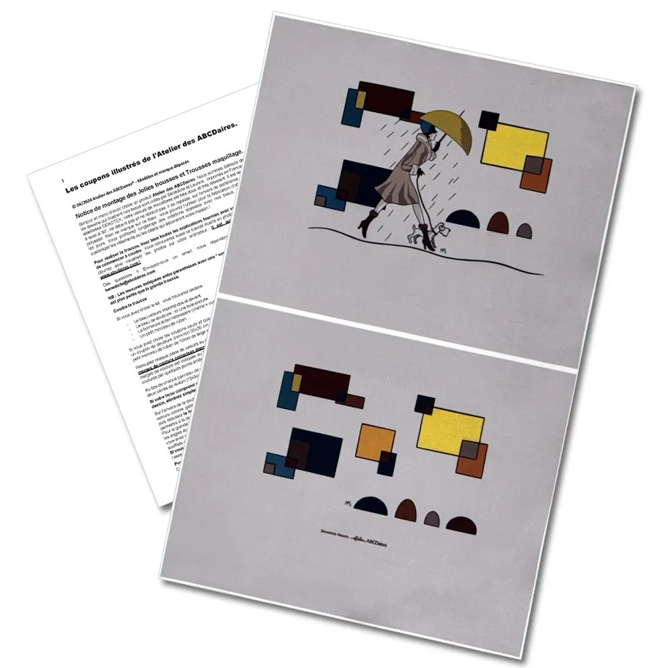 atelier-des-abcdaires-coupon-illustr-l-promenade-beige-coupon-velours image 1