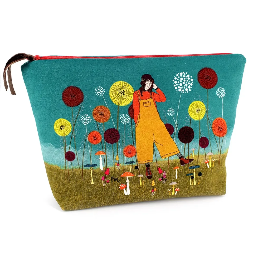 atelier-des-abcdaires-grande-pochette-jour-d-automne-bleue-kit-couture image 1