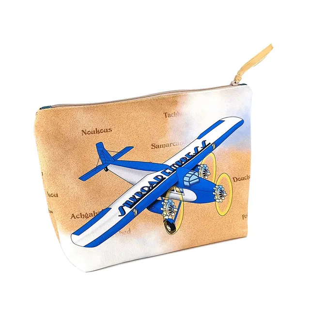 atelier-des-abcdaires-kit-couture-grande-pochette-ford-tin-goose-avion image 1