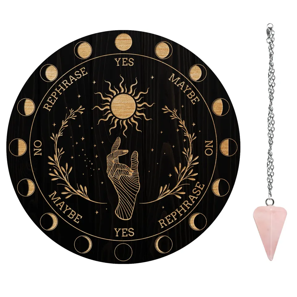 ahandmaker-home-decorate-planche-pendule-bois-soleil-7-8 image 1