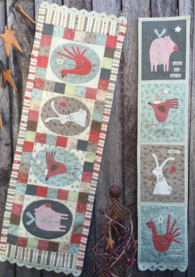 anni-downs-christmas-creatures-patron-chemin-de-table-no-l image 1