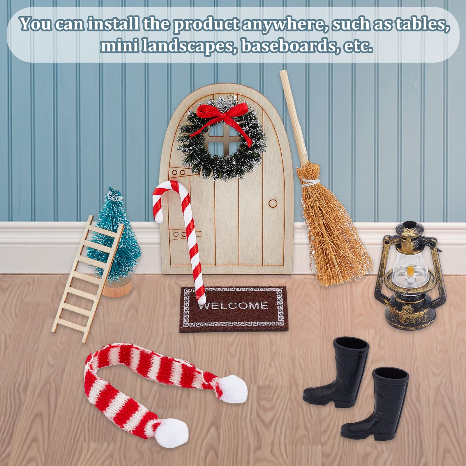 ahandmaker-maison-f-e-miniature-no-l-10-pi-ces-rouge image 7