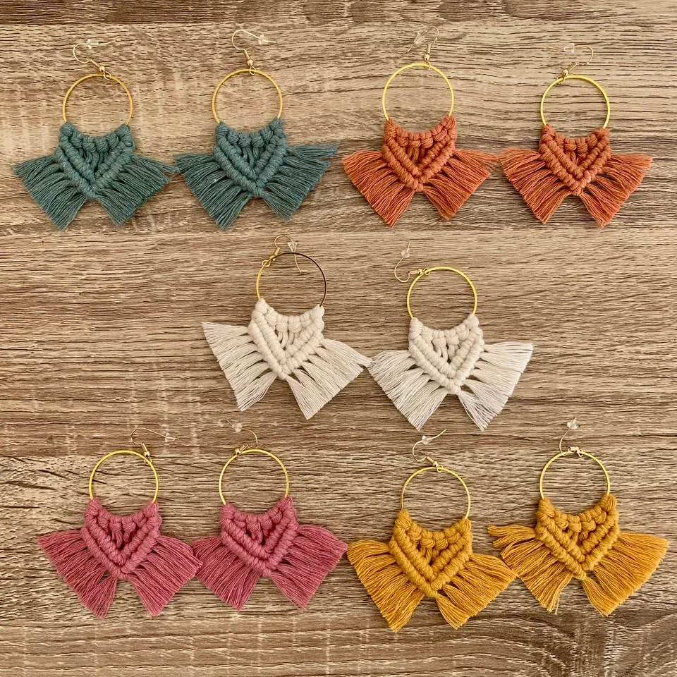 atelier-n-caux-maya-boucles-d-oreilles-macram-cru image 1