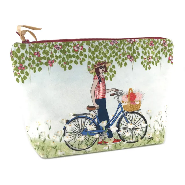atelier-des-abcdaires-kit-couture-grande-pochette-bicyclette-velours image 1