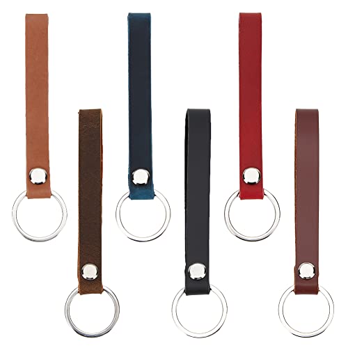 ahandmaker-keychain-porte-cl-s-cuir-6-couleurs-lot-6 image 8
