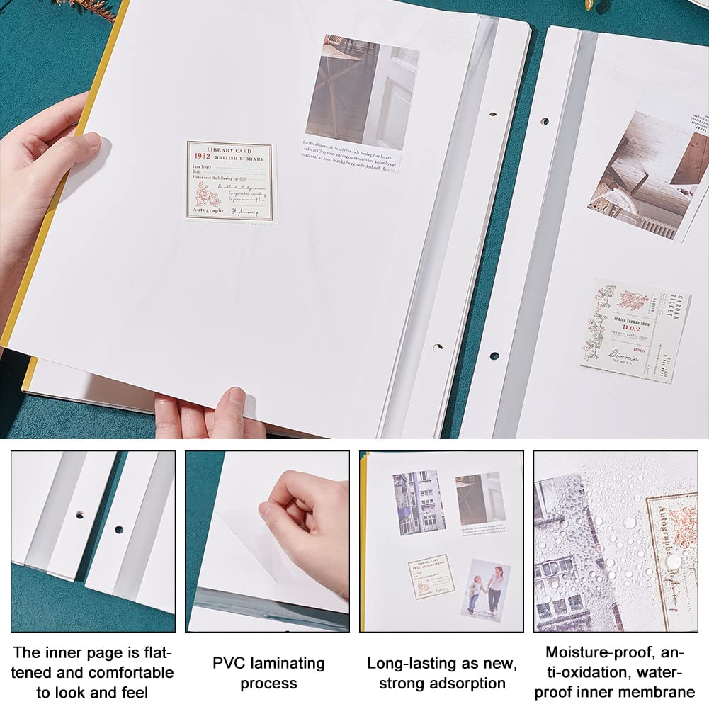 ahandmaker-pages-album-photo-adh-sives-12x10-pouces-10-feuilles image 4