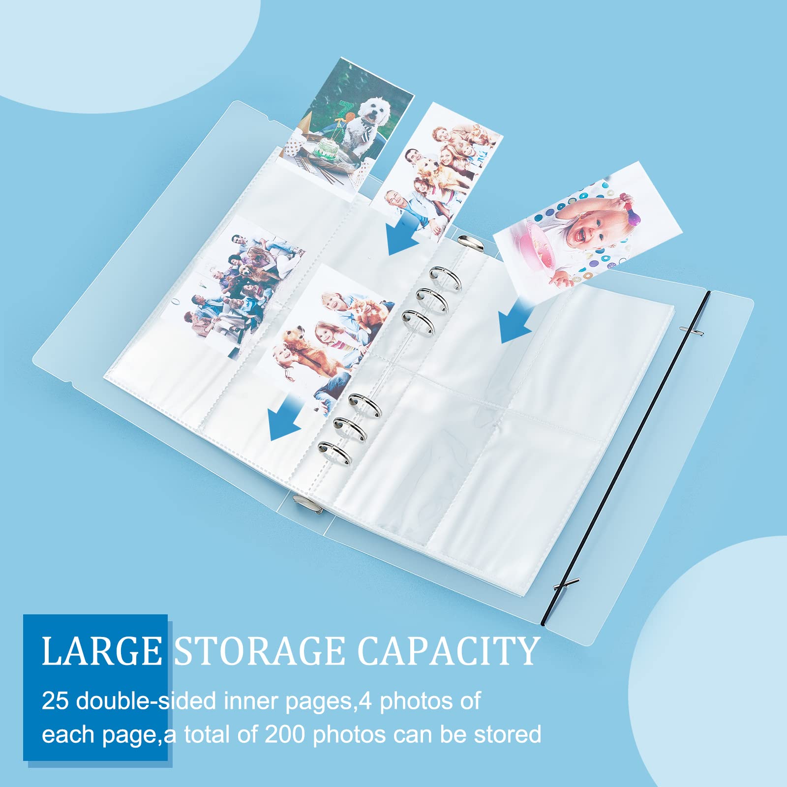 ahandmaker-classeur-a5-6-anneaux-album-photocard-200-poches image 5