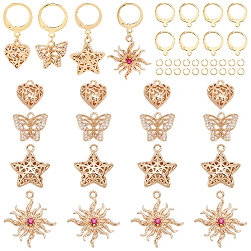 ahandmaker-kit-boucles-oreilles-breloques-dor-es-8-paires image 7