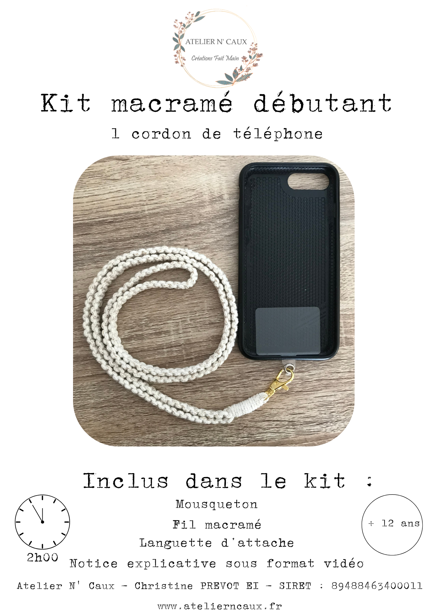 atelier-n-caux-kit-macram-d-butant-cordon-t-l-phone image 1