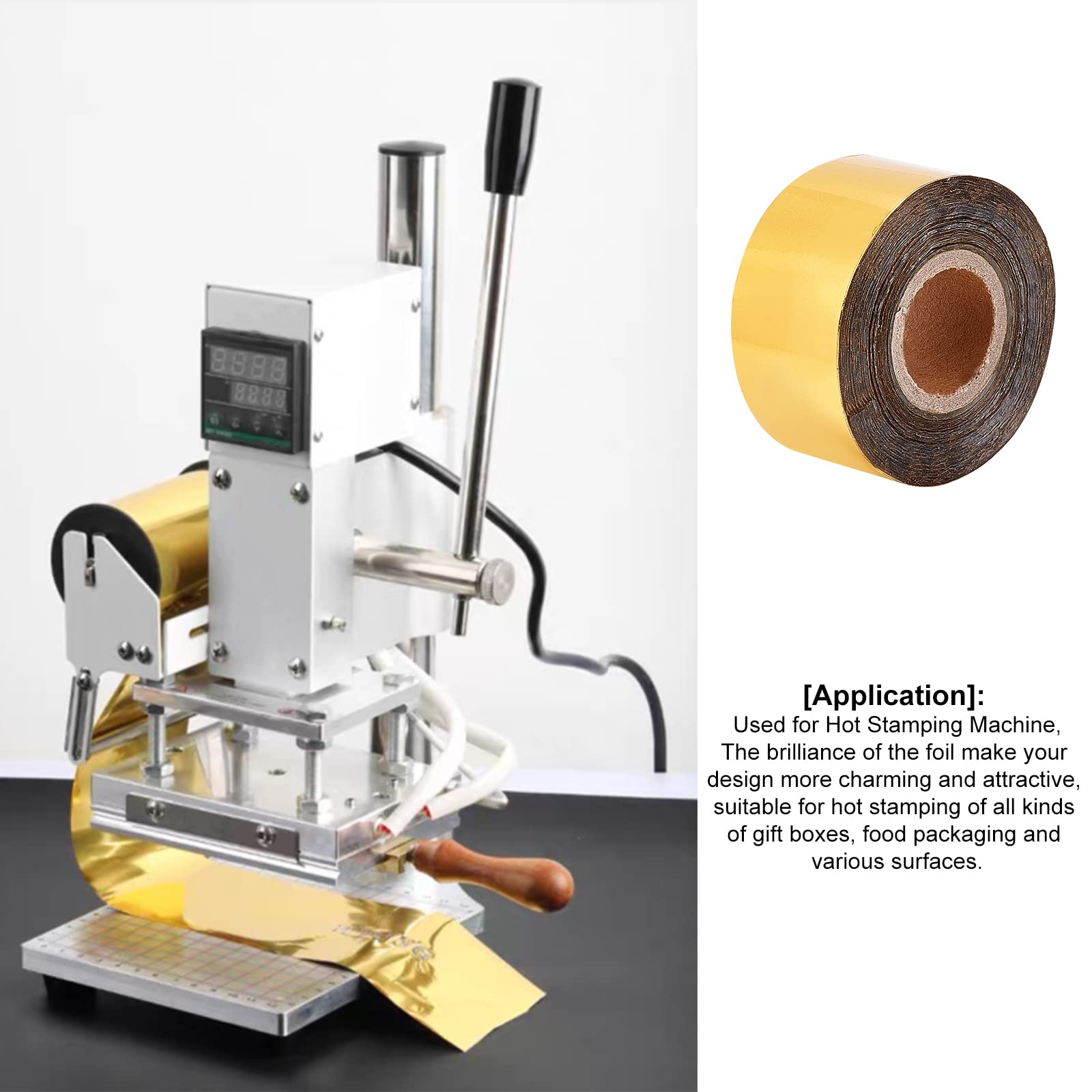 ahandmaker-stamp-papier-dorure-chaud-or-120-m-cuir image 6