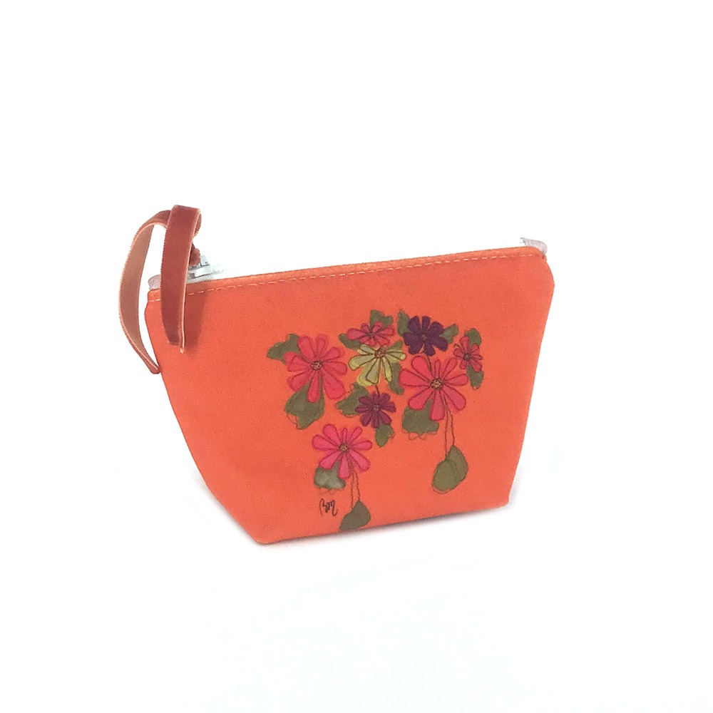 atelier-des-abcdaires-kit-porte-monnaie-cueillette-orange-velours image 2