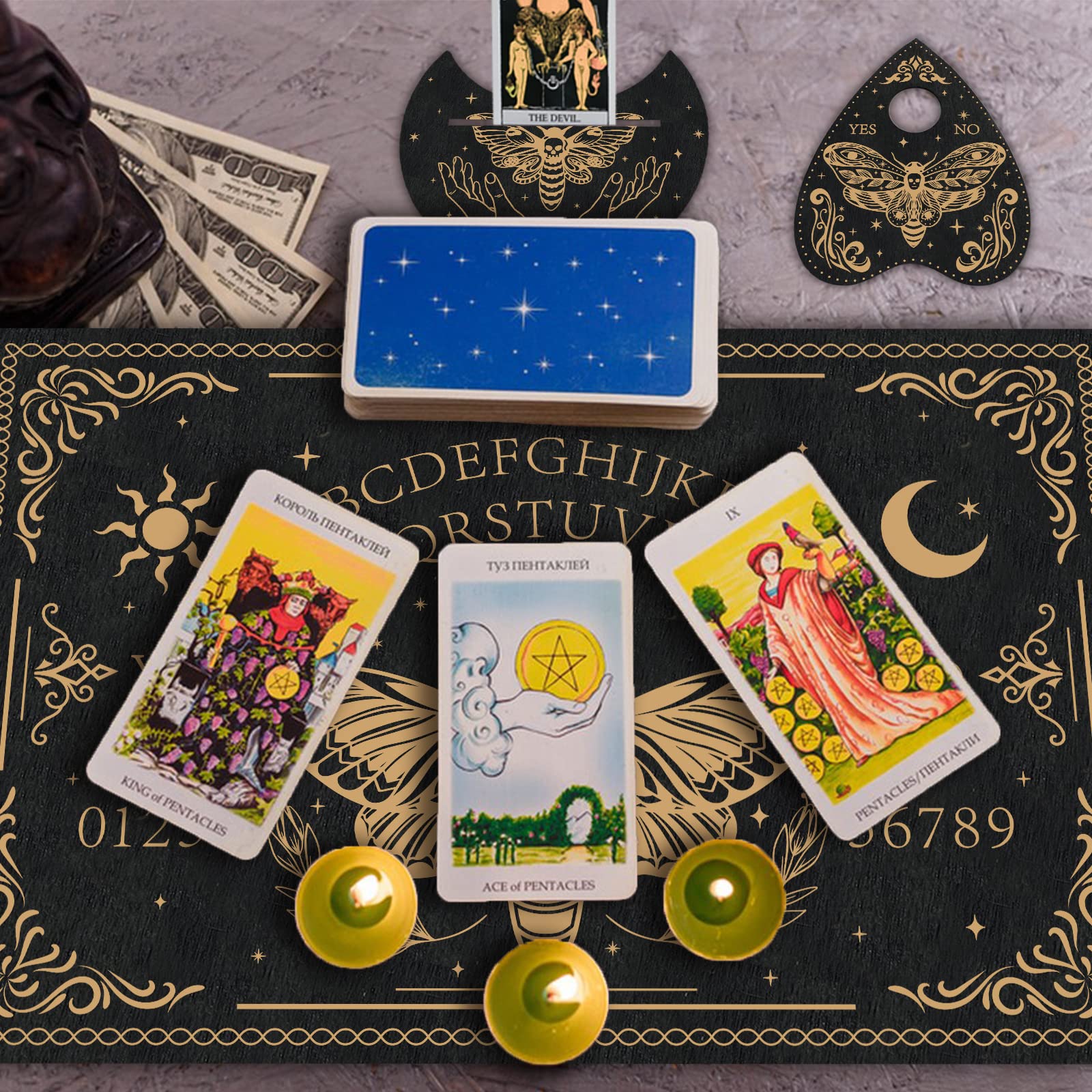 ahandmaker-home-decorate-planche-ouija-bois-mite image 7