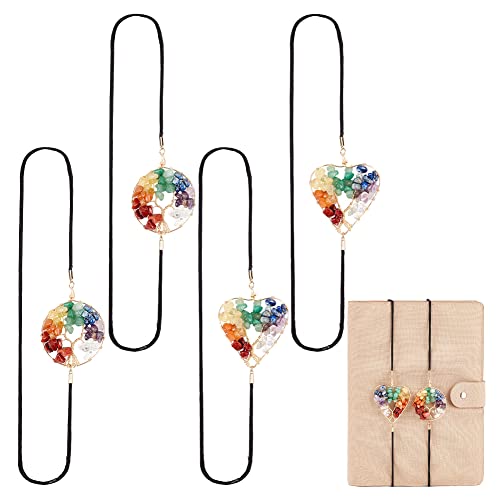 ahandmaker-office-study-marque-pages-lastique-arbre-de-vie-4-pcs image 7