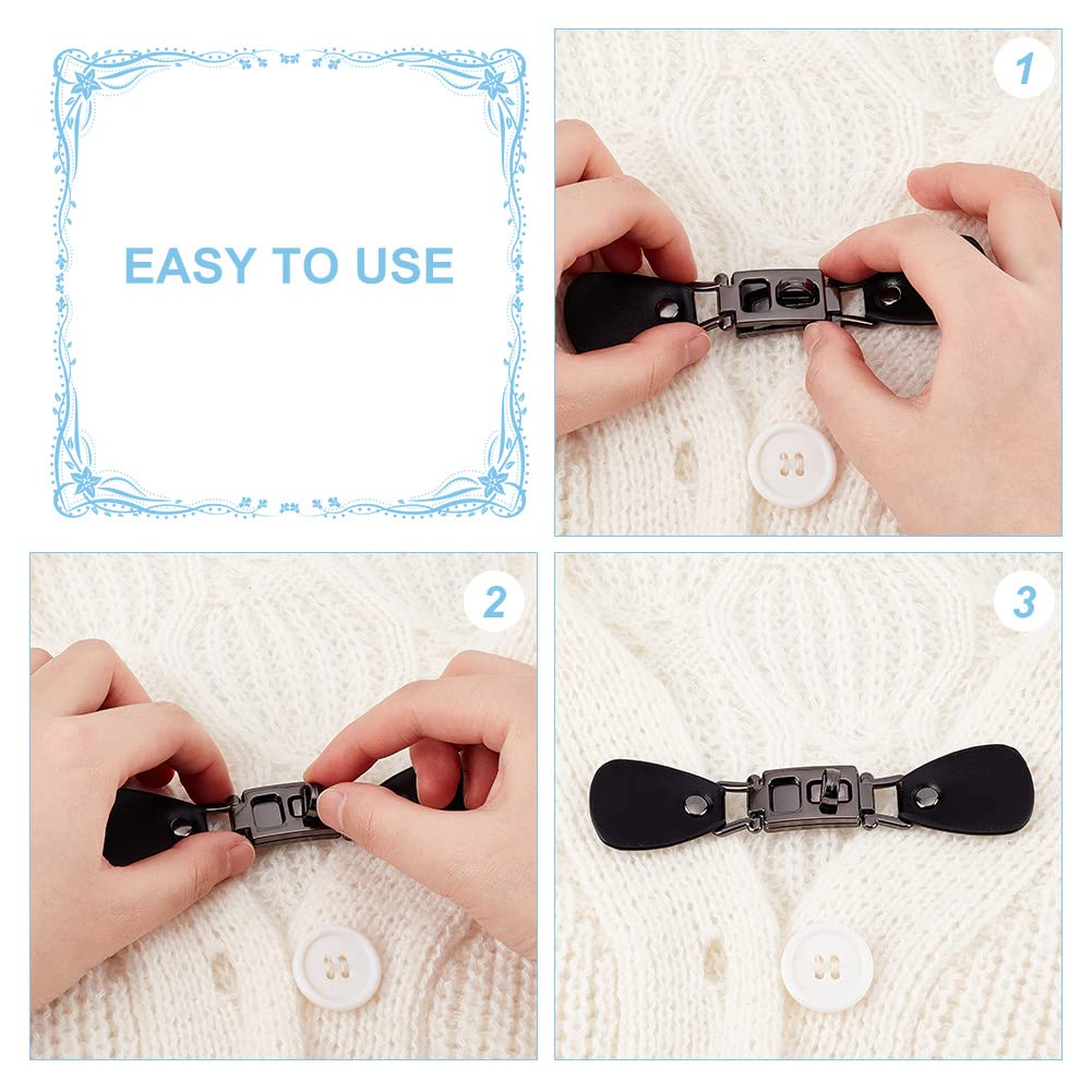 ahandmaker-fermetures-bascule-cousues-toggle-cuir-noir-4-pi-ces image 3