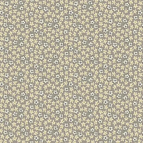 anni-downs-tealicious-q2414-9-tissu-gris-mini-marguerites image 1