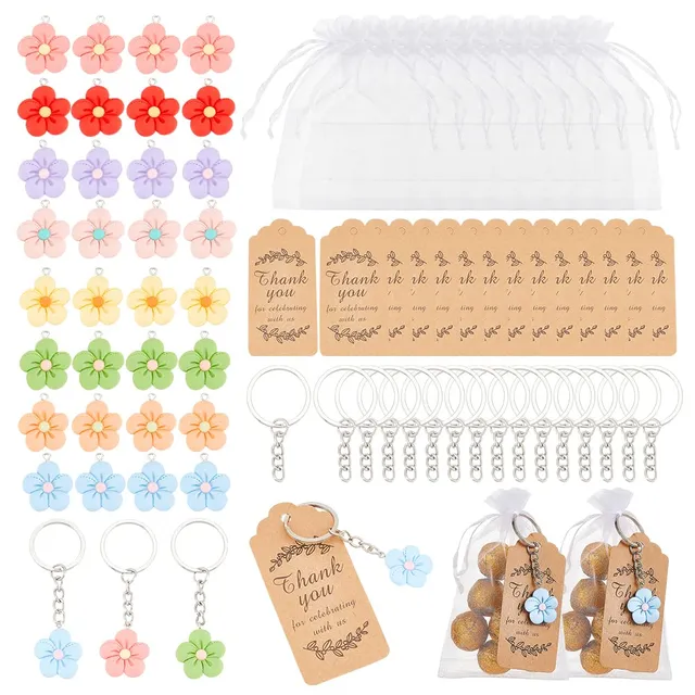 ahandmaker-wedding-supplies-32-cadeaux-invit-s-fleur-r-sine image 1