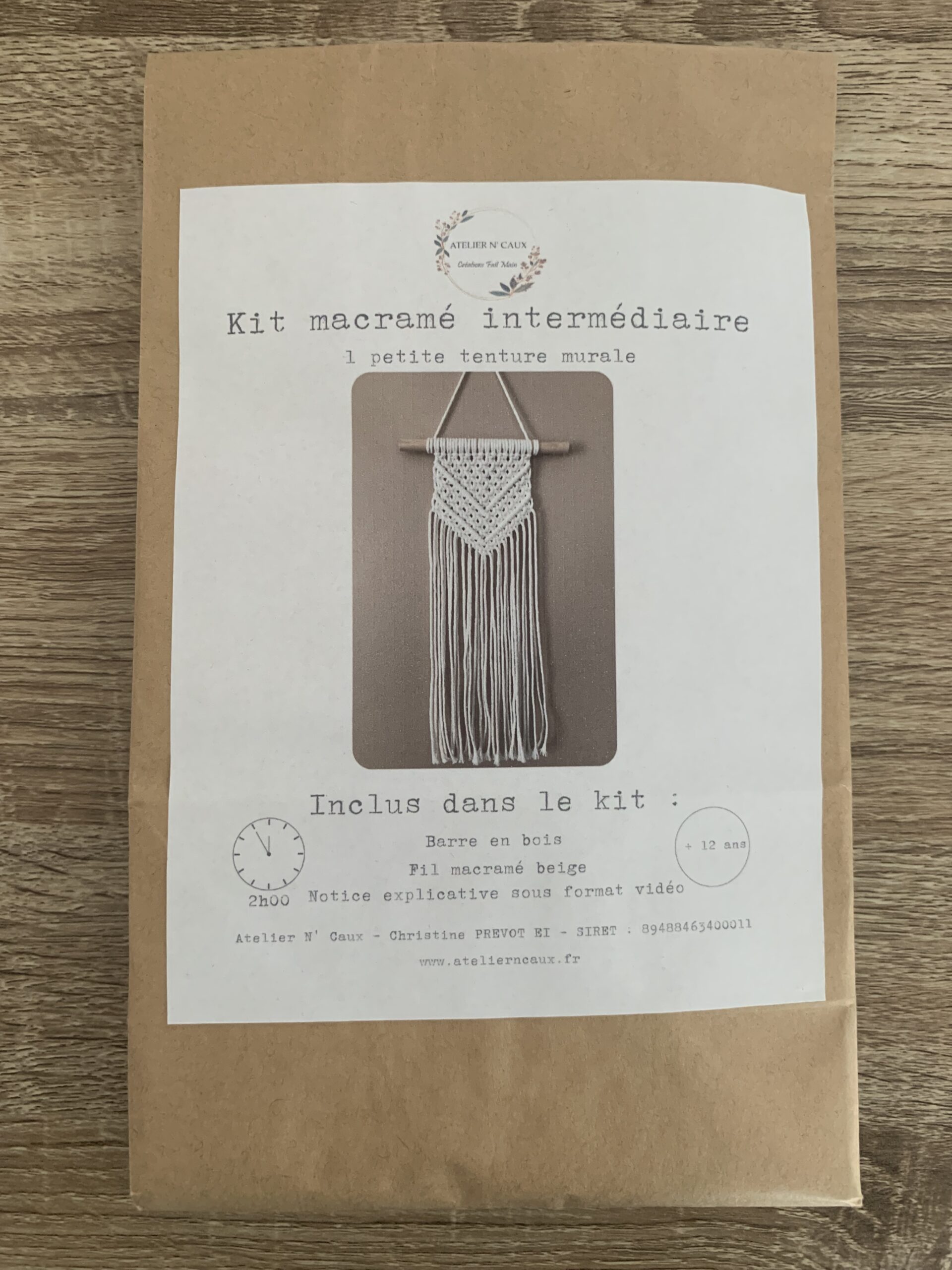 atelier-n-caux-kit-macram-interm-diaire-tenture-murale-20-cm image 2