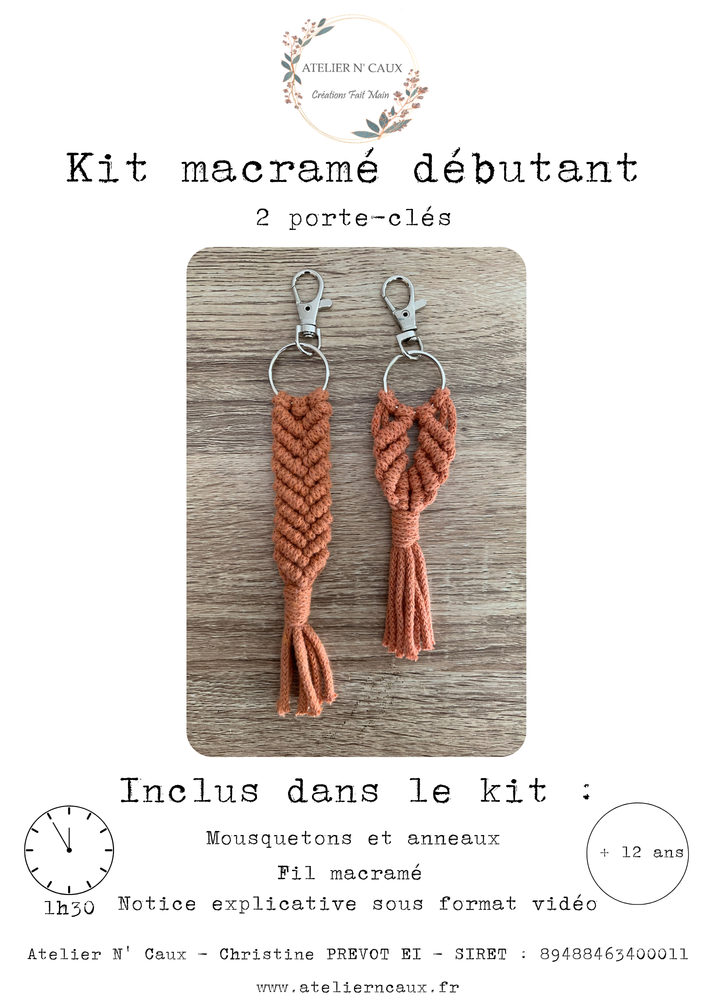 atelier-n-caux-kit-macram-d-butant-porte-cl-s-2-pi-ces image 2