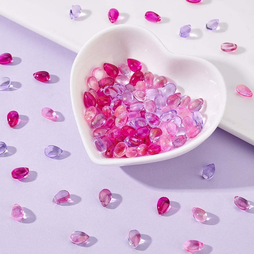 ahandmaker-beads-perles-verre-goutte-120-pi-ces-4-couleurs image 3