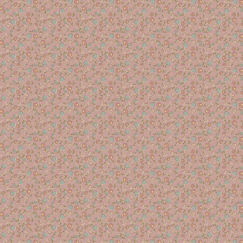 anni-downs-appleby-farm-dv7739-tissu-coton-rose-fleurs image 1