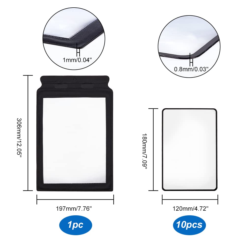 ahandmaker-office-study-loupe-page-fresnel-3x-lot-de-11 image 2