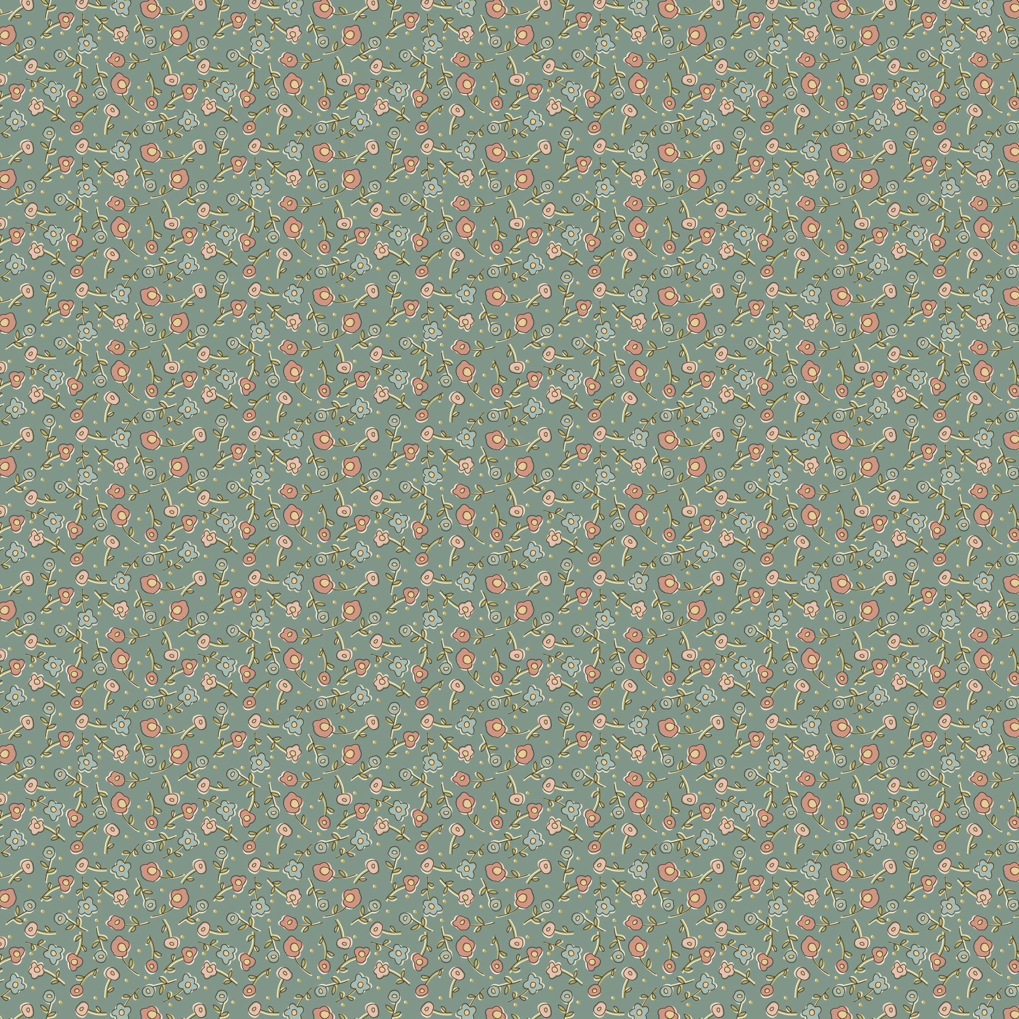 anni-downs-appleby-farm-dv7738-tissu-patchwork-fleurs-bleues image 1
