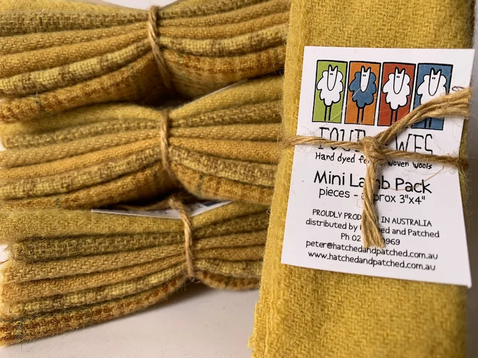 anni-downs-woven-wool-buttercup-coupon-laine-6-pi-ces image 1