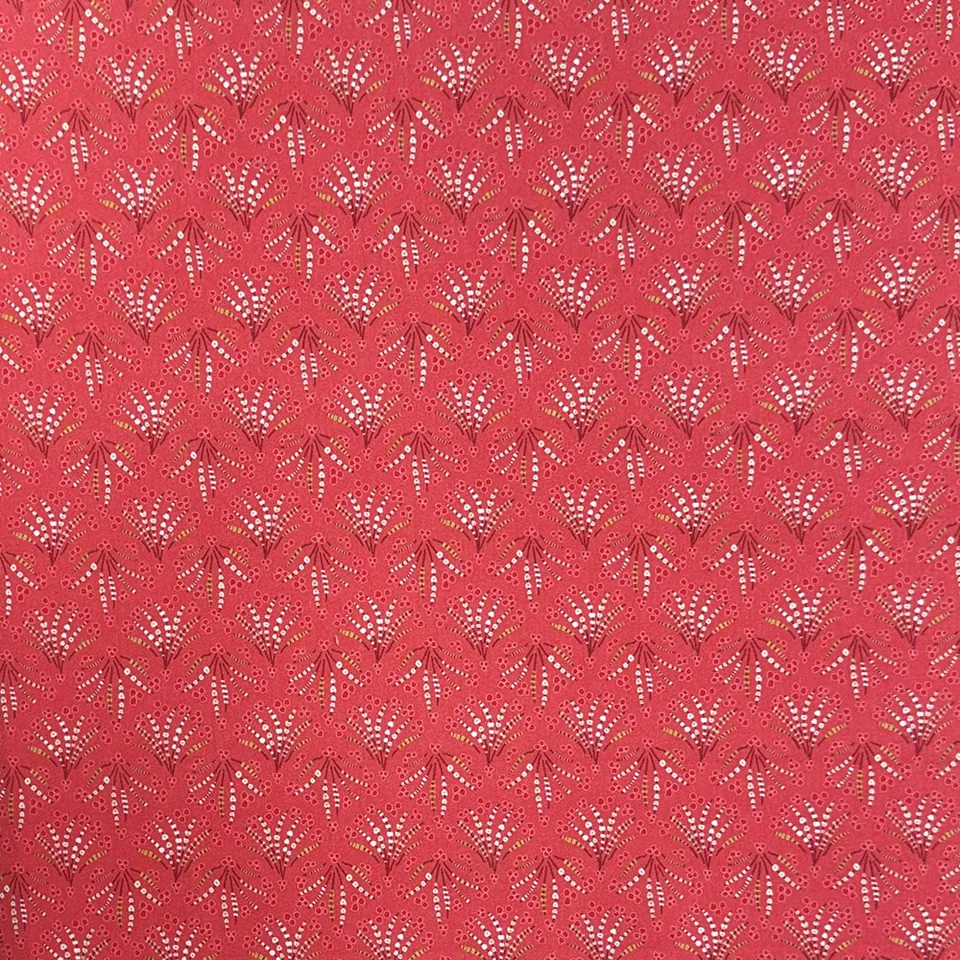atelier-des-abcdaires-satin-coton-rosy-coquilles-rose-fonc image 1