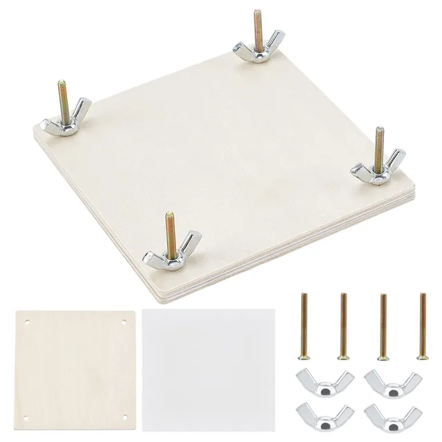 ahandmaker-unfinished-wood-presse-fleurs-10-2-cm-kit image 1