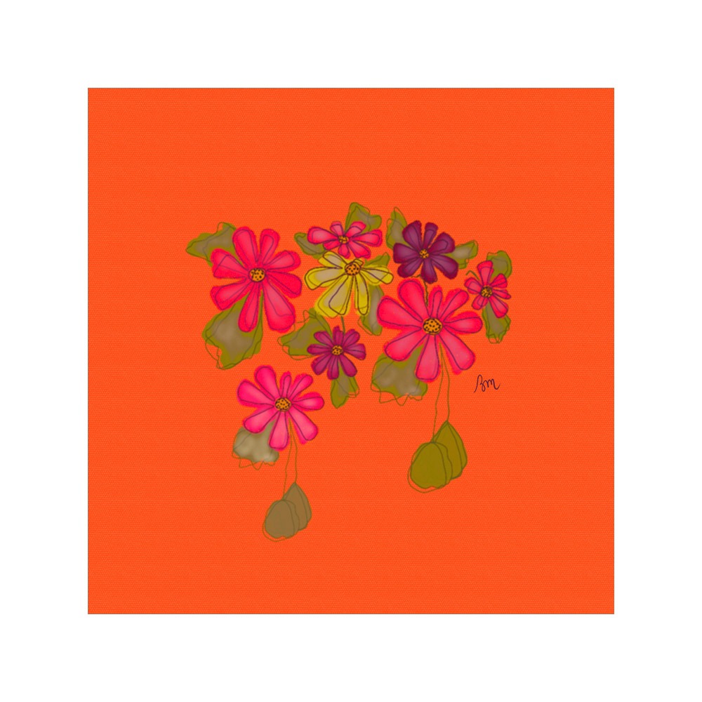atelier-des-abcdaires-coupon-xs-bouquet-orange-vignette-minky image 1