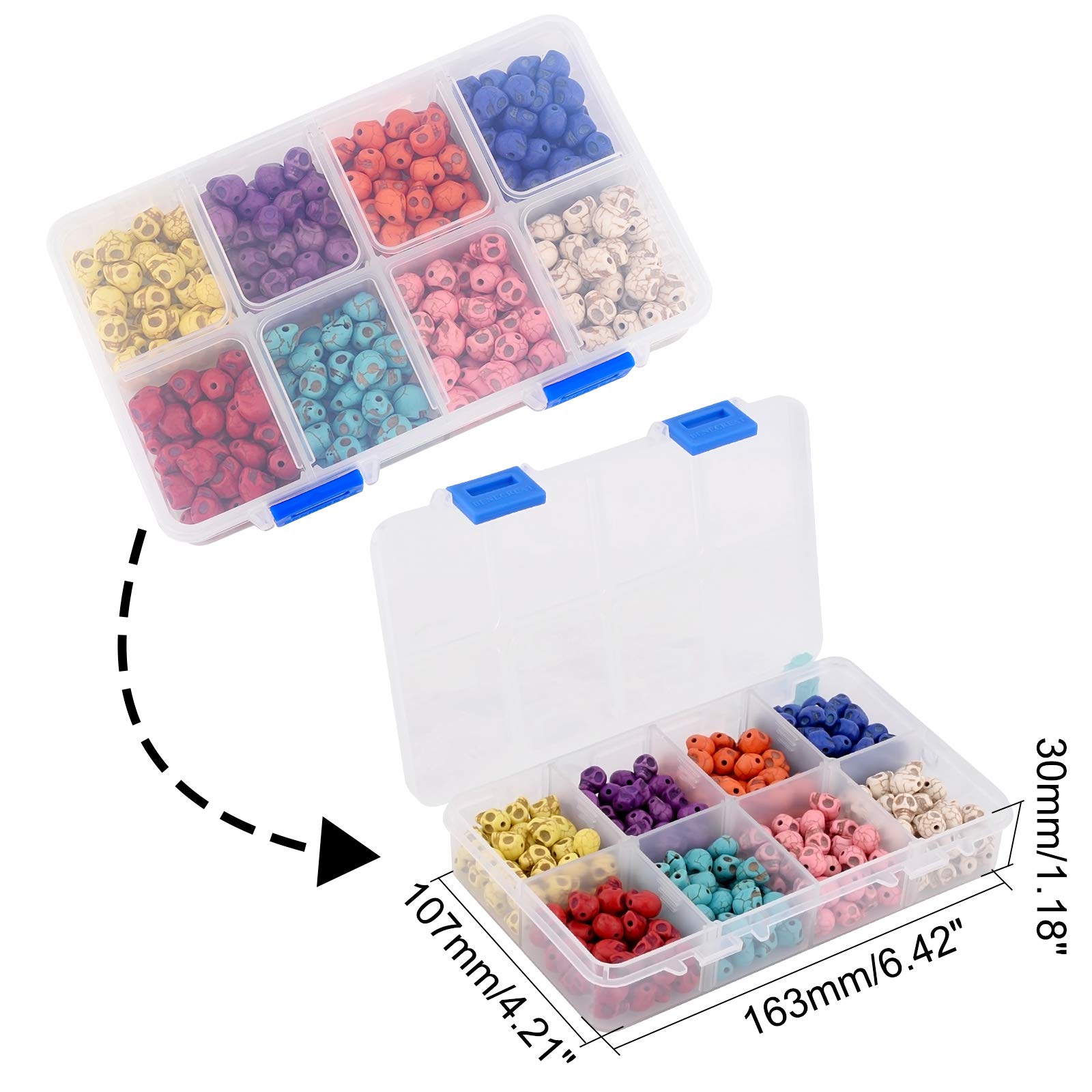 ahandmaker-beads-perles-cr-ne-turquoise-10x8-mm-280-pi-ces image 7