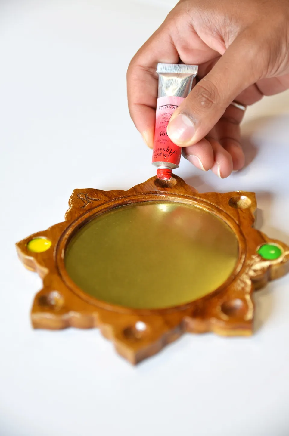atelier-mandala-kit-n-kif-palette-aquarelle-ronde-teck image 1