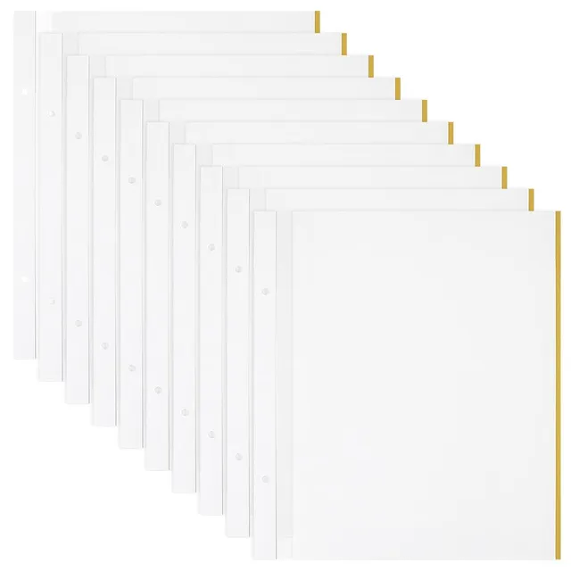 ahandmaker-pages-album-photo-adh-sives-12x10-pouces-10-feuilles image 1