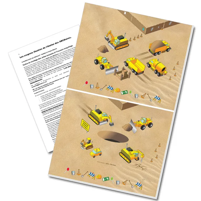atelier-des-abcdaires-coupon-junior-juniors-bulldozers-coupon-velours-d-perlant image 1