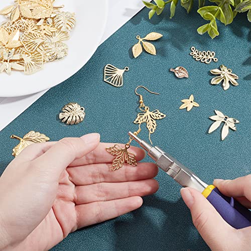ahandmaker-pendant-48-breloques-feuille-rable-monstera-bijoux image 8