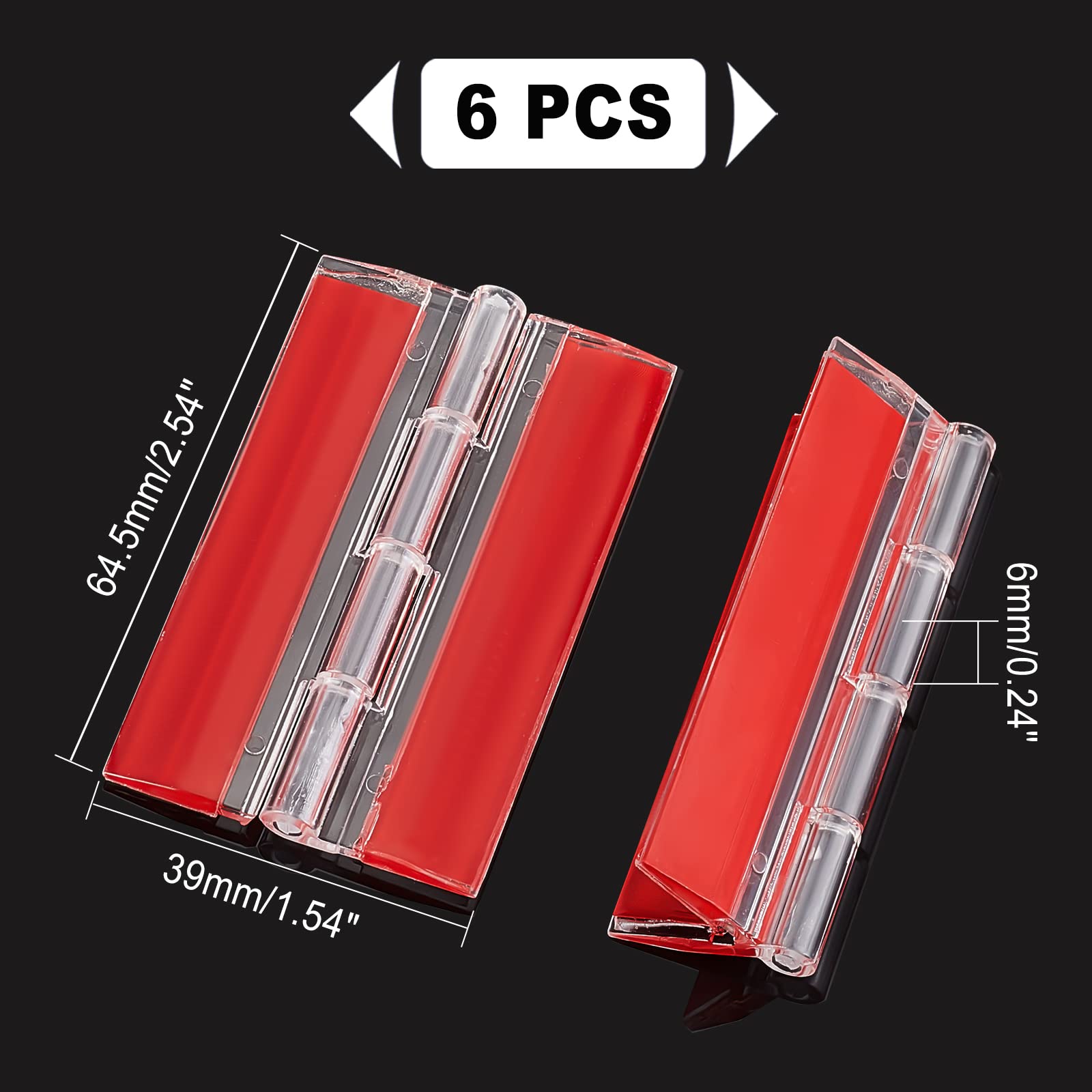 ahandmaker-charni-re-acrylique-transparente-6-pcs-64-5-mm image 2