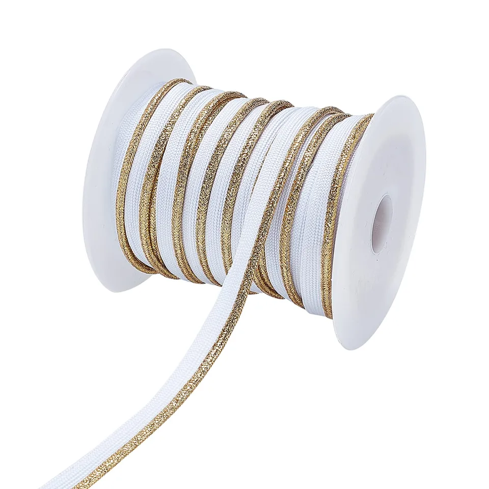 ahandmaker-chain-passepoil-blanc-dor-20-m-9-mm image 1