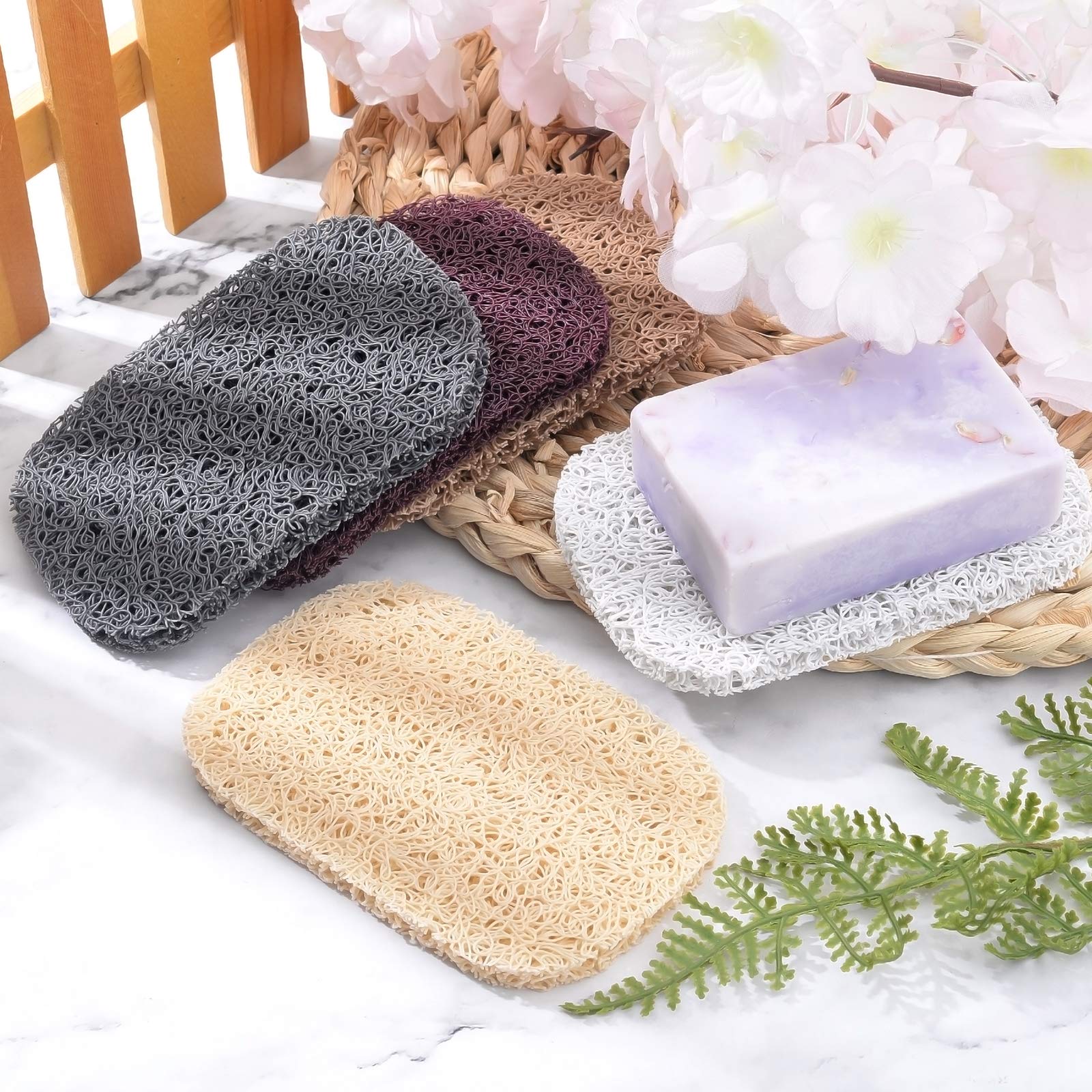 ahandmaker-lot-30-porte-savon-drainant-5-couleurs-salle-bain image 5